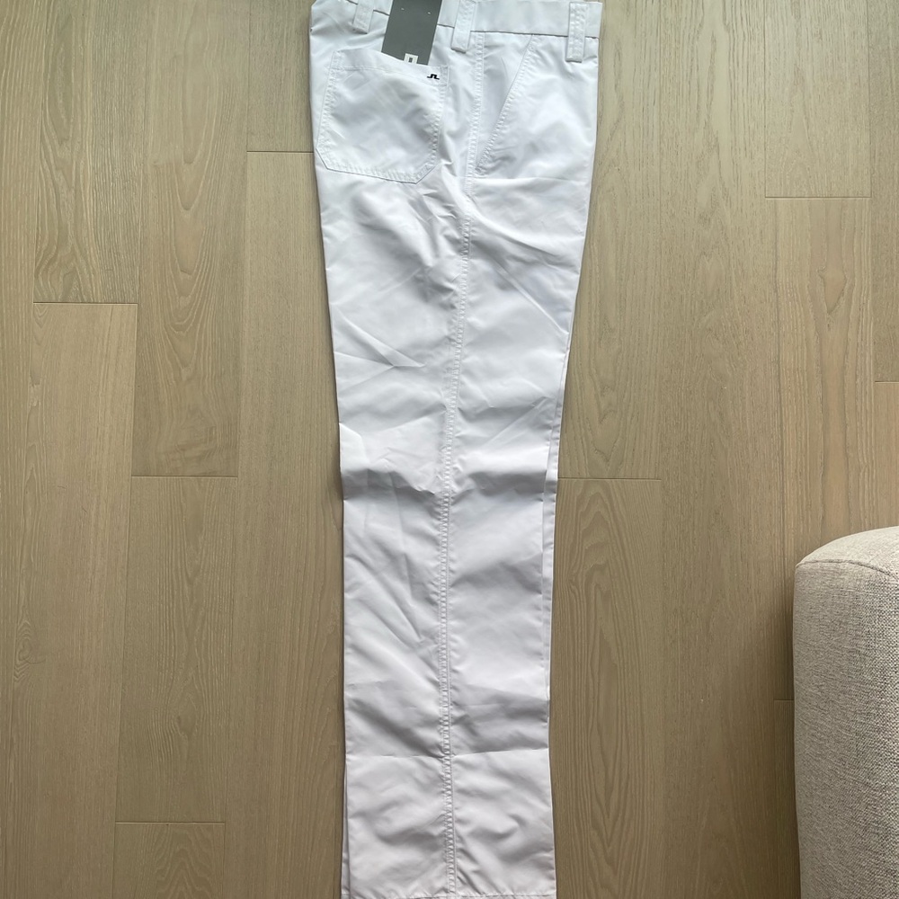 BNWT Vintage J.Lindeberg White Troon Golf Pants Men’s Size 32